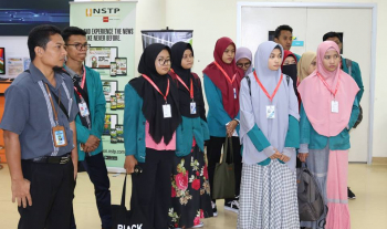 Lawatan dari pelajar-pelajar Stikom Tunas Bangsa Permatangsiantar, Indonesia (22 Februari 2019)