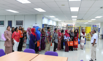  Lawatan pelajar KYP ke Perpustakaan UMP Gambang pada 25 Mei 2018