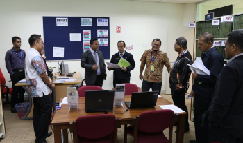 Lawatan Audit Verifikasi Pematuhan Kerangka Kelayakan Malaysia (Malaysian Qualification Framework, MQF) Perpustakaan UMP PEKAN (27 Oktober 2017)