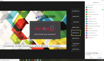 User Education Programme – Turnitin online training: Guide for students (27 May 2021)