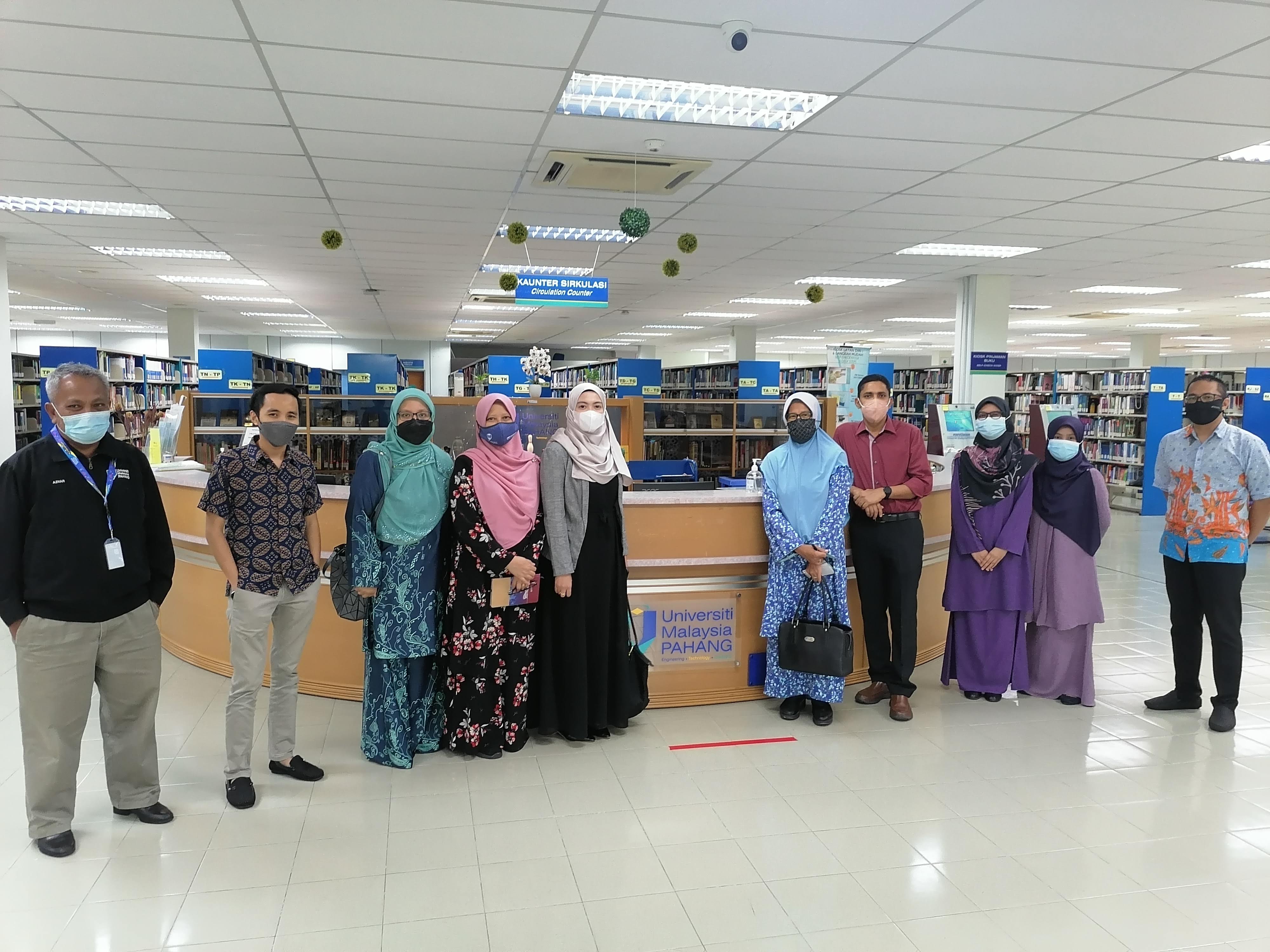 Malaysian Qualifications Agency (MQA) Accreditation Assessment Visit to Gambang Library – 21st April 2022