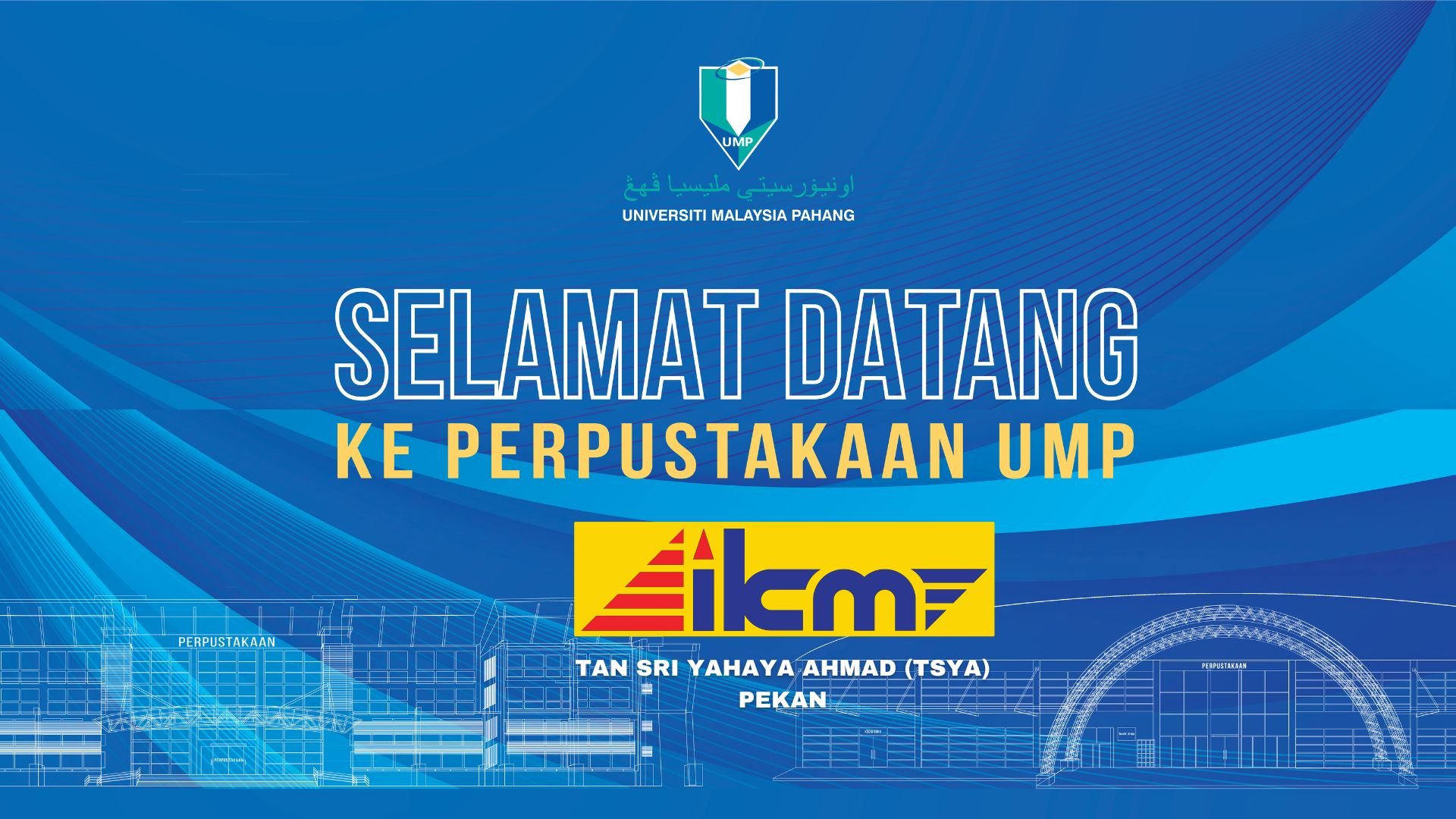 IKM Tan Sri Yahaya Ahmad Pekan information sharing visit to Pekan UMP Library