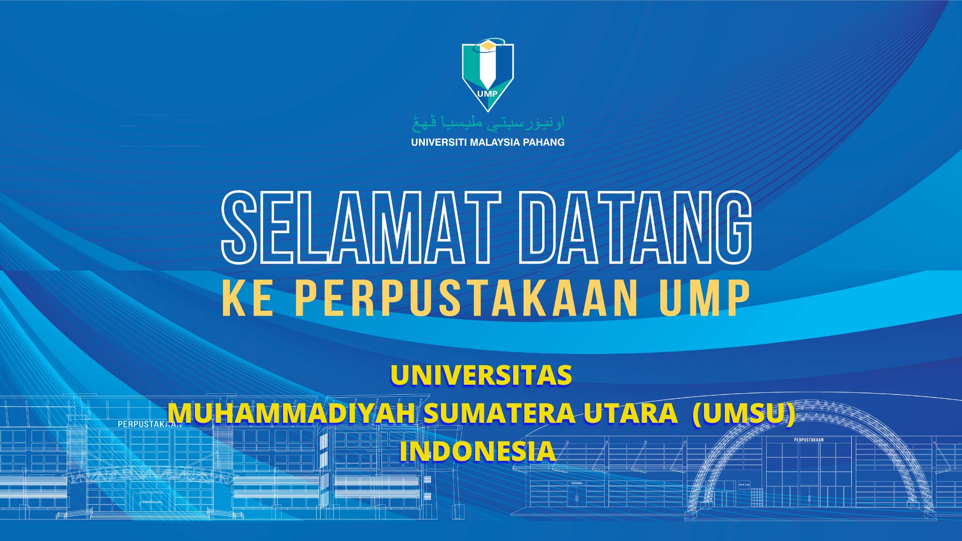 UMPLib - Lawatan Dari Universitas Muhamadiah Sumatera Utara (UMSU), Indonesia ke Perpustakaan UMP Pekan