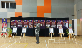 Information exhibition on "Rukun Negara" in conjunction with the closing of “Bulan Kemerdekaan UMP”