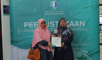Lawatan staf Perpustakaan Universiti Sains Malaysia (USM) Kubang Kerian, Kelantan ke Perpustakaan UMP Gambang